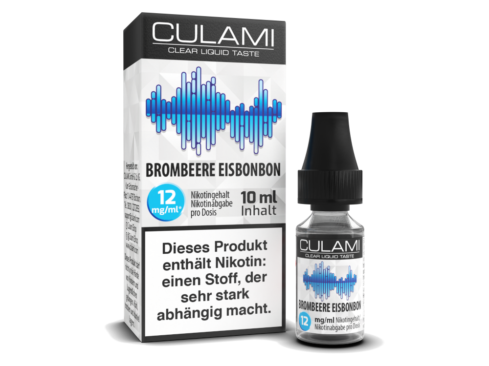 Culami - Brombeere Eisbonbon E-Zigaretten Liquid 12 mg/ml