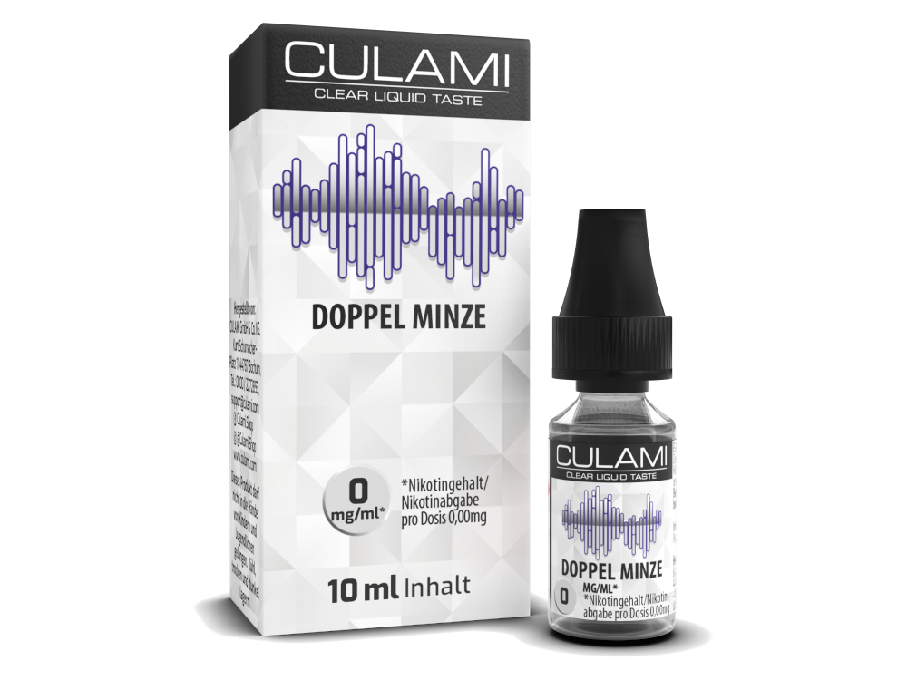 Culami - Doppel Minze E-Zigaretten Liquid 0 mg/ml