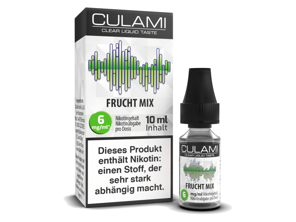 Culami - Frucht Mix E-Zigaretten Liquid 6 mg/ml