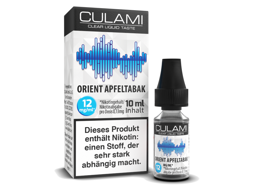Culami - Orient Apfeltabak E-Zigaretten Liquid 12 mg/ml