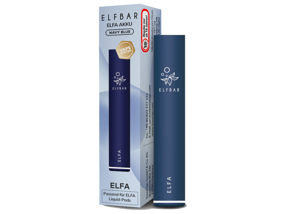 Elfbar - Elfa Akku 500 mAh blau