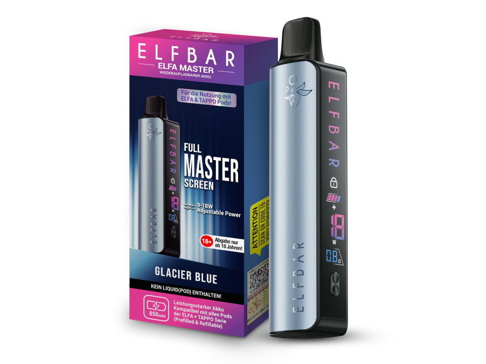 Elfbar - Elfa Master Akku 850 mAh blau