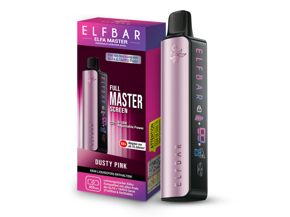 Elfbar - Elfa Master Akku 850 mAh pink