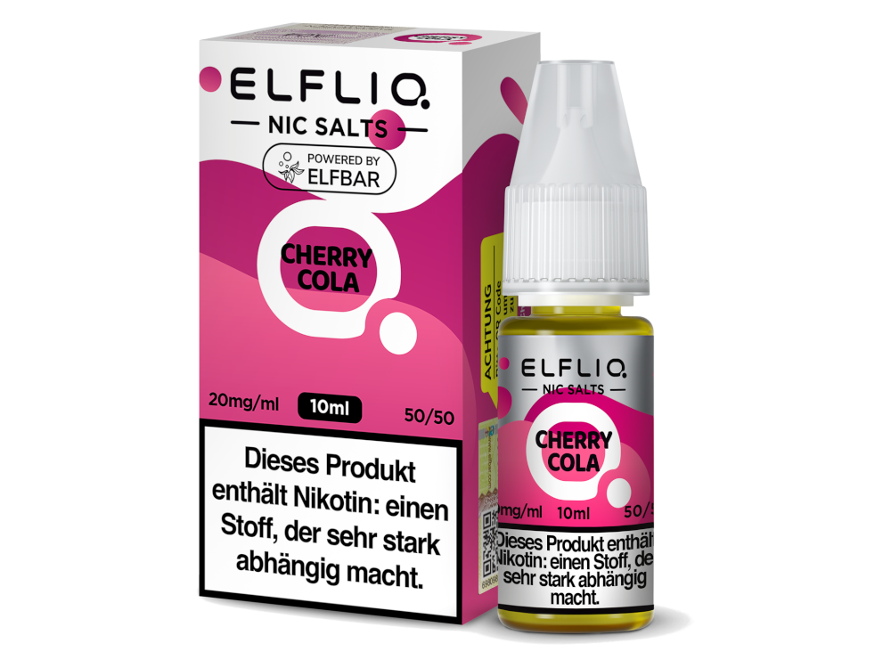 ELFLIQ - Cherry Cola - Nikotinsalz Liquid 20 mg/ml