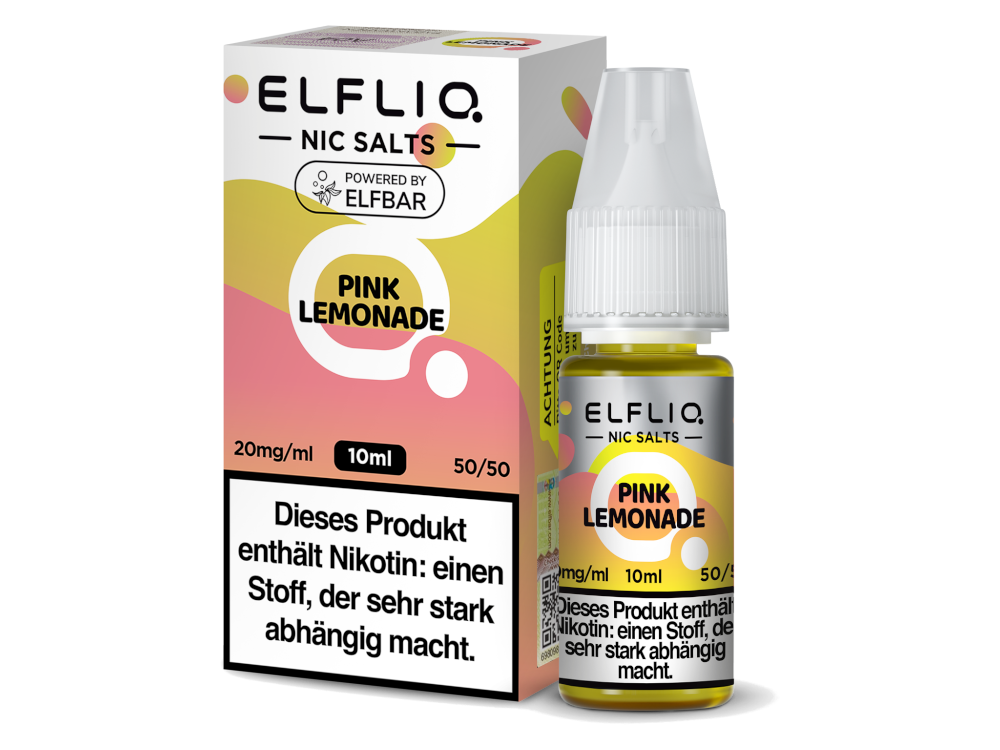 ELFLIQ - Pink Lemonade - Nikotinsalz Liquid 20 mg/ml