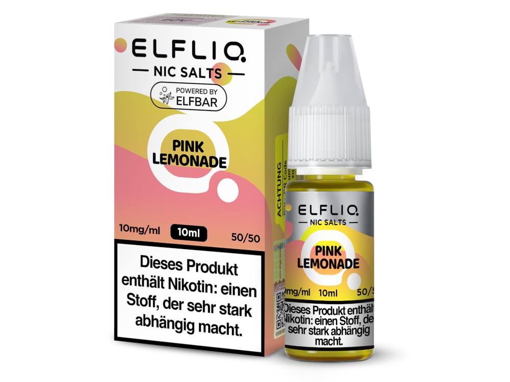 ELFLIQ - Pink Lemonade - Nikotinsalz Liquid 10 mg/ml