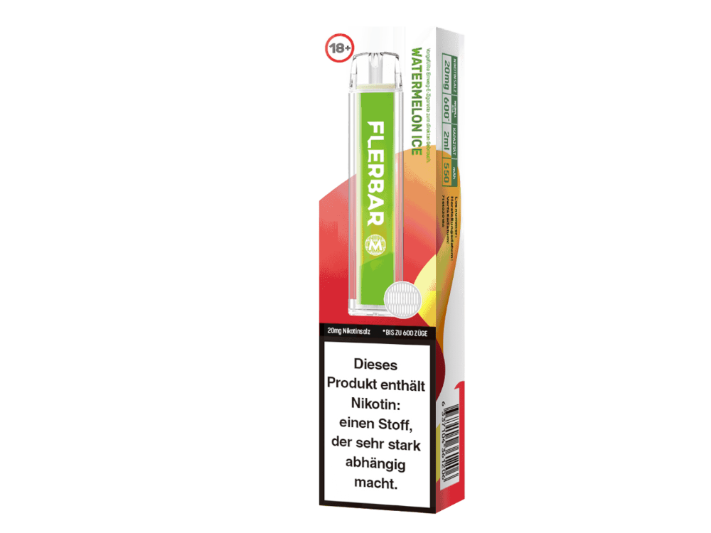 Flerbar - M Einweg E-Zigarette - Watermelon Ice 20 mg/ml