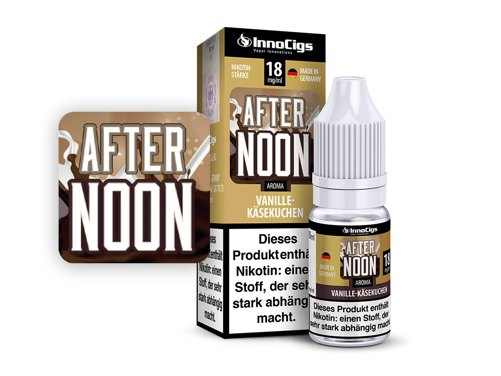InnoCigs - Afternoon Vanille-Käsekuchen Aroma 3 mg/ml