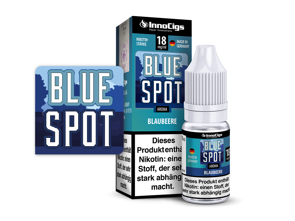 InnoCigs - Blue Spot Blaubeeren Aroma 9 mg/ml