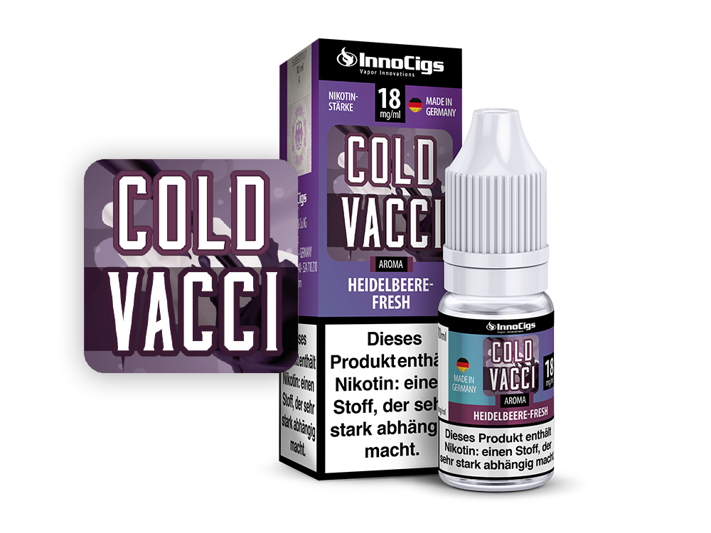 InnoCigs - Cold Vacci Heidelbeere-Fresh Aroma 18 mg/ml