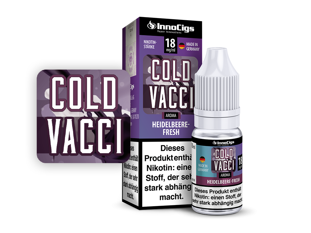 InnoCigs - Cold Vacci Heidelbeere-Fresh Aroma 3 mg/ml