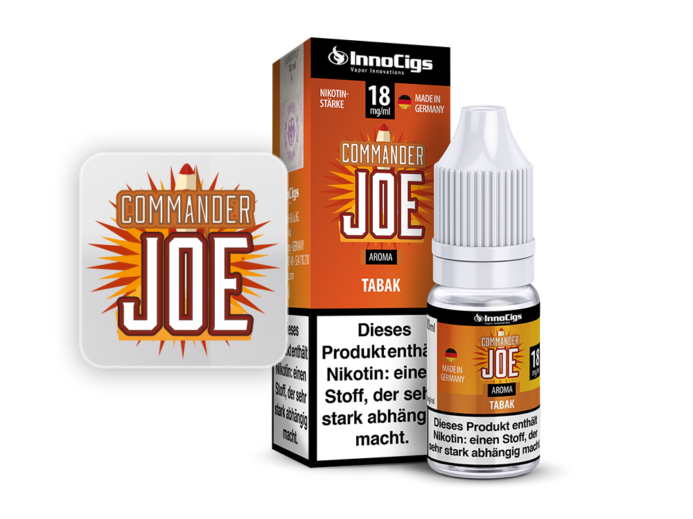 InnoCigs - Commander Joe Tabak Aroma 0 mg/ml