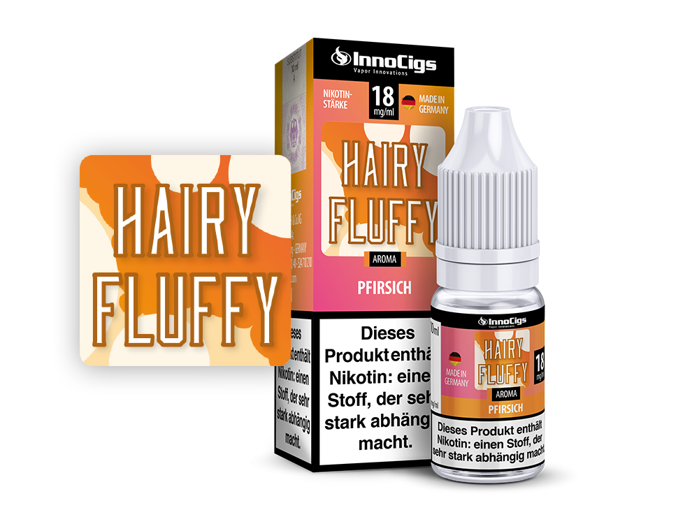 InnoCigs - Hairy Fluffy Pfirsich Aroma 6 mg/ml