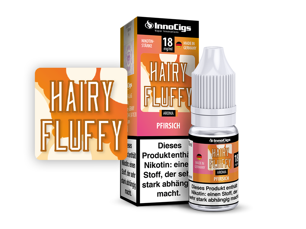 InnoCigs - Hairy Fluffy Pfirsich Aroma 3 mg/ml