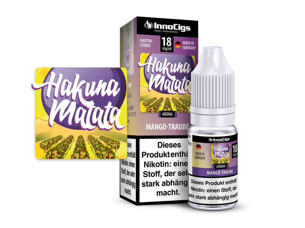 InnoCigs - Hakuna Matata Traube Aroma 3 mg/ml