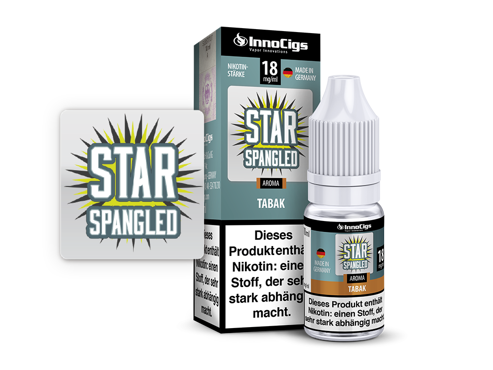 InnoCigs - Star Spangled Tabak Aroma 18 mg/ml