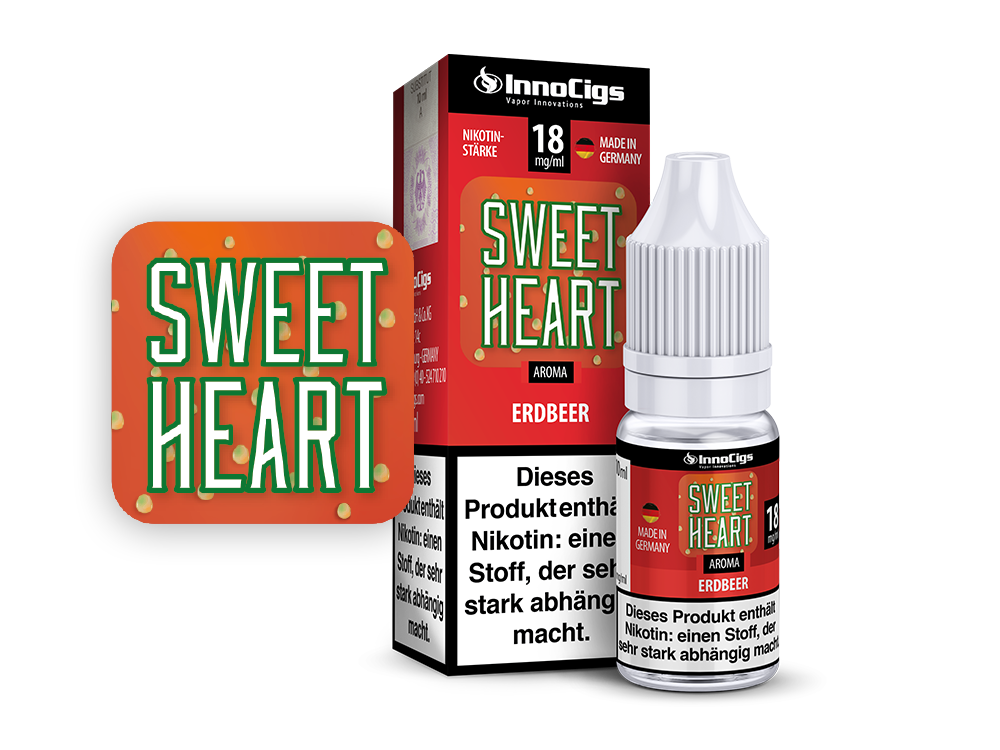 InnoCigs - Sweetheart Erdbeer Aroma 6 mg/ml