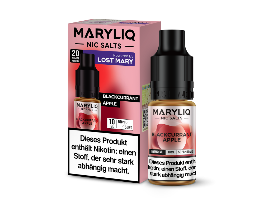 MARYLIQ - Blackcurrant Apple - Nikotinsalz Liquid 20 mg/ml