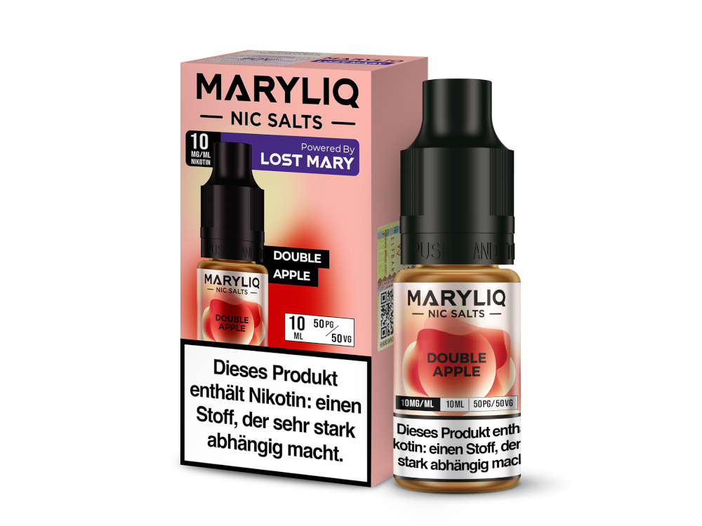 MARYLIQ - Double Apple - Nikotinsalz Liquid 10 mg/ml