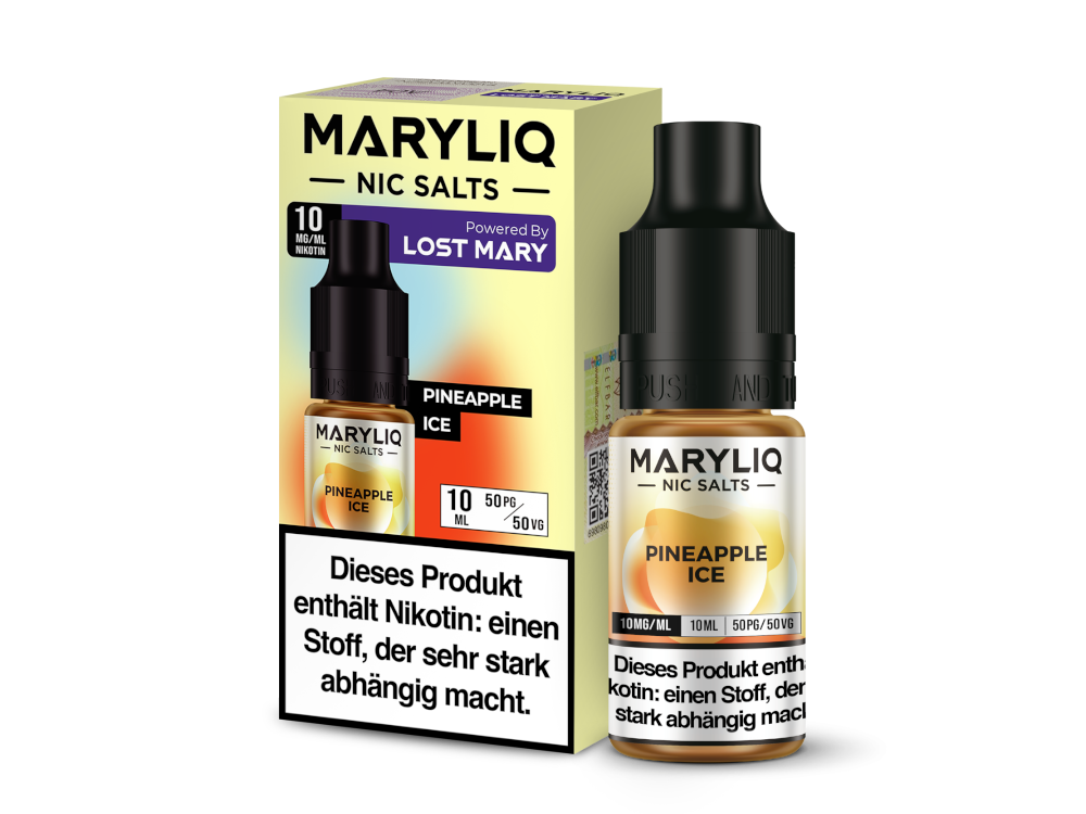 MARYLIQ - Pineapple Ice - Nikotinsalz Liquid 10 mg/ml
