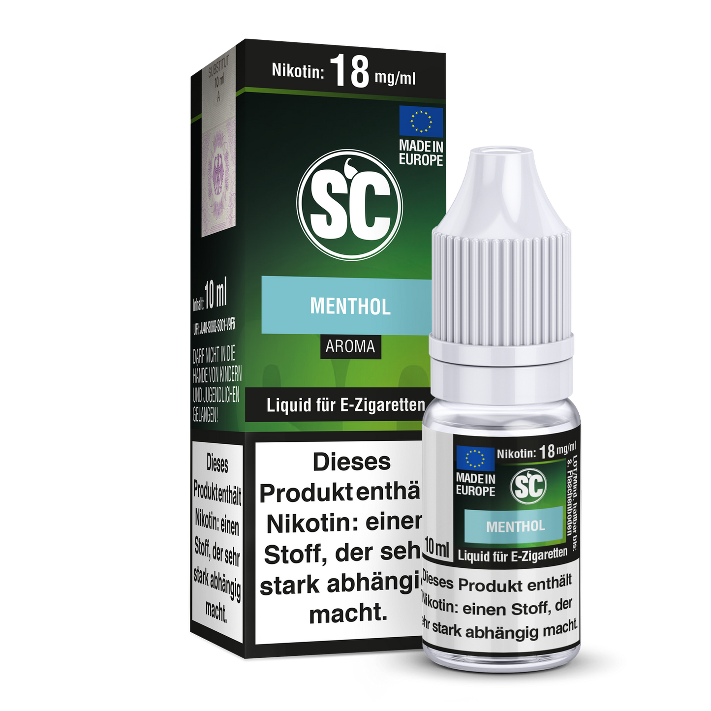 SC Liquid - Menthol 18 mg/ml