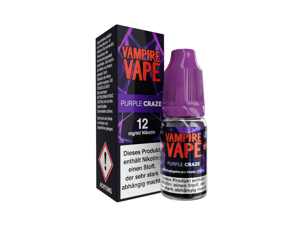 Vampire Vape - Purple Craze E-Zigaretten Liquid 12 mg/ml