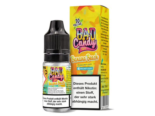 Bad Candy Liquids - Banana Beach - Nikotinsalz Liquid 10 mg/ml