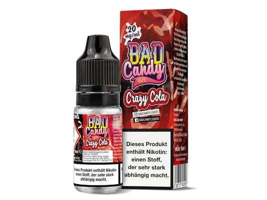 Bad Candy Liquids - Crazy Cola - Nikotinsalz Liquid 20 mg/ml