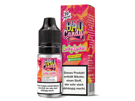 Bad Candy Liquids - Lucky Lychee - Nikotinsalz Liquid 20 mg/ml