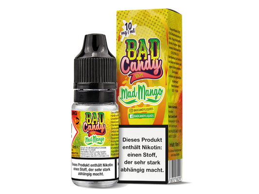 Bad Candy Liquids - Mad Mango - Nikotinsalz Liquid 10 mg/ml