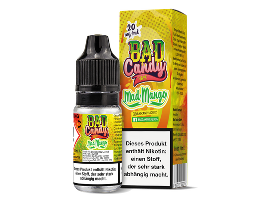 Bad Candy Liquids - Mad Mango - Nikotinsalz Liquid 20 mg/ml
