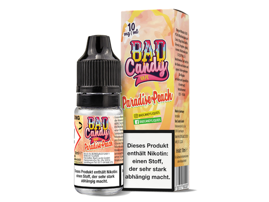 Bad Candy Liquids - Paradise Peach - Nikotinsalz Liquid 10 mg/ml