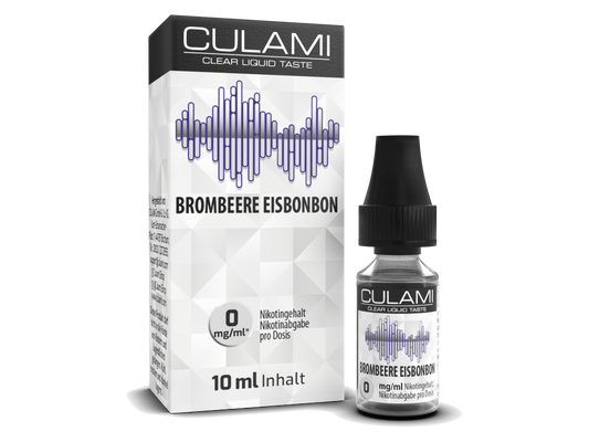 Culami - Brombeere Eisbonbon E-Zigaretten Liquid 0 mg/ml