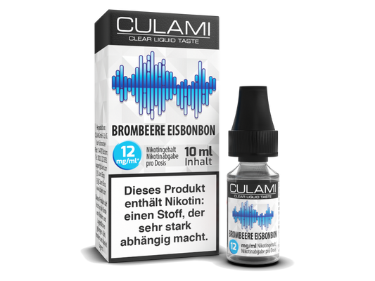Culami - Brombeere Eisbonbon E-Zigaretten Liquid 12 mg/ml
