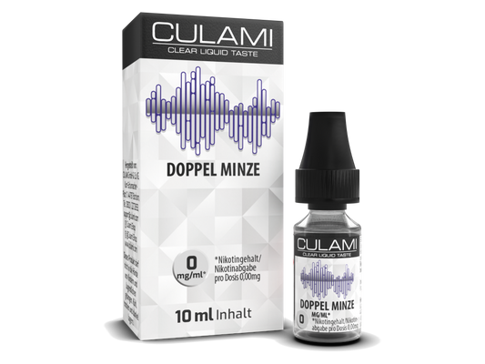 Culami - Doppel Minze E-Zigaretten Liquid 0 mg/ml