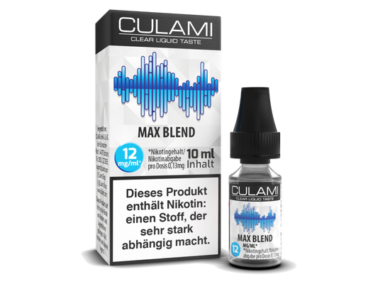 Culami - Max Blend E-Zigaretten Liquid 12 mg/ml