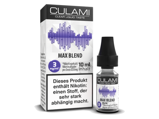 Culami - Max Blend E-Zigaretten Liquid 3 mg/ml