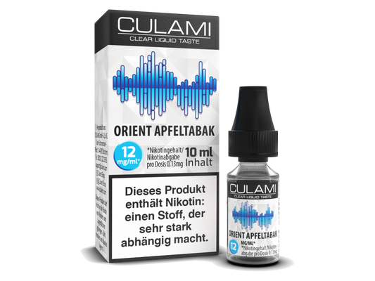 Culami - Orient Apfeltabak E-Zigaretten Liquid 12 mg/ml