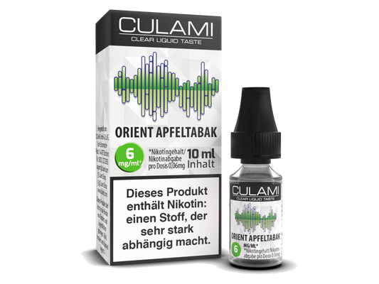 Culami - Orient Apfeltabak E-Zigaretten Liquid 6 mg/ml