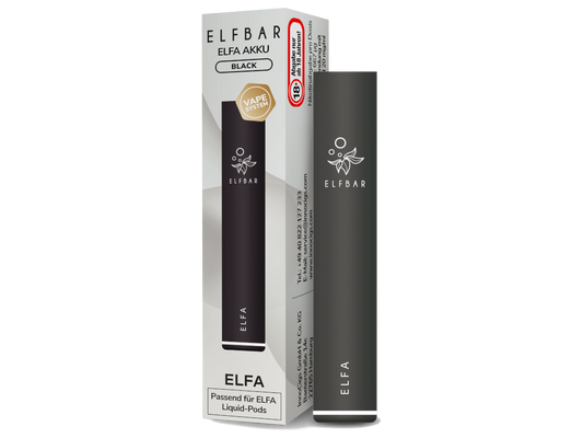 Elfbar - Elfa Akku 500 mAh schwarz