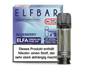 Elfbar - Elfa Pod Blueberry 20 mg/ml (2 Stück pro Packung)