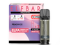 Elfbar - Elfa Pod Peach Ice 0 mg/ml (2 Stück pro Packung)