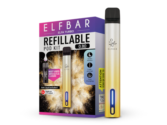 Elfbar - Elfa Turbo E-Zigaretten Set aurora-gold