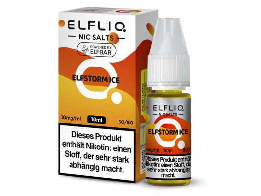 ELFLIQ - Elfstorm Ice - Nikotinsalz Liquid 10 mg/ml