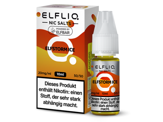 ELFLIQ - Elfstorm Ice - Nikotinsalz Liquid 20 mg/ml