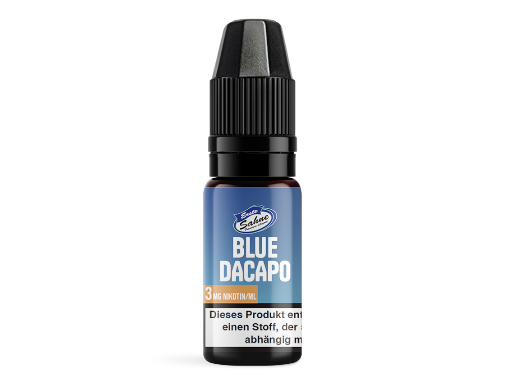 Erste Sahne - Blue daCapo - E-Zigaretten Liquid 6 mg/ml