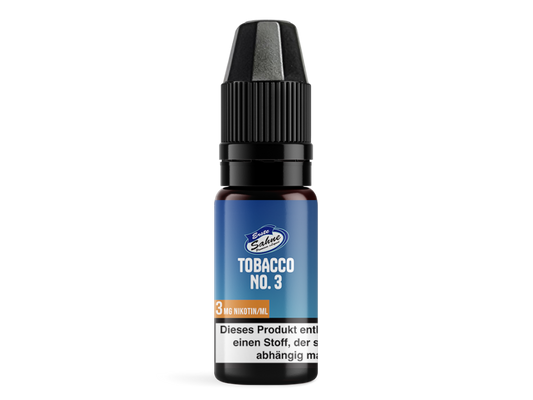 Erste Sahne - Tobacco No.3 - E-Zigaretten Liquid 3 mg/ml