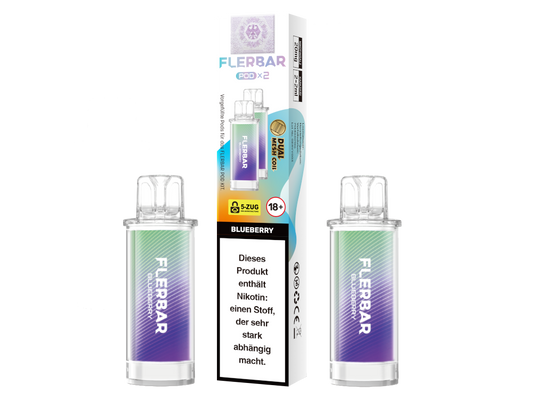 Flerbar - POD Blueberry 20 mg/ml (2 Stück pro Packung)