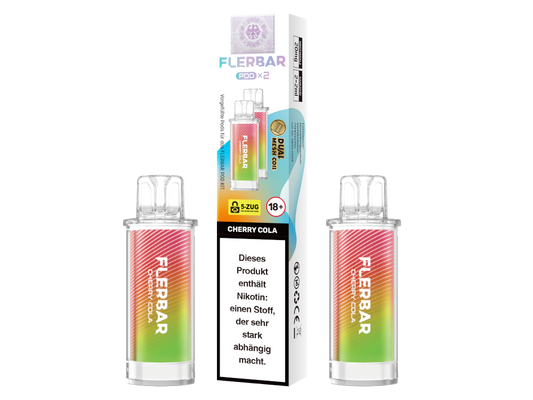 Flerbar - POD Cherry Cola 20 mg/ml (2 Stück pro Packung)