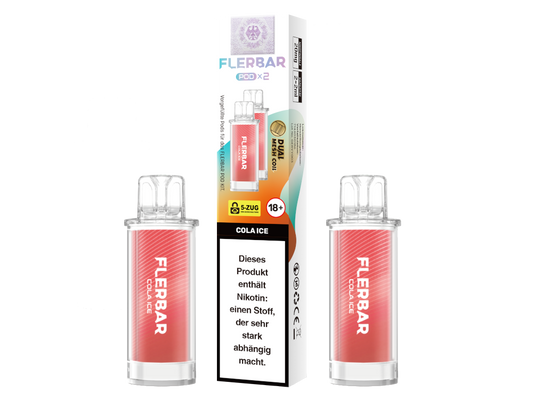 Flerbar - POD Cola Ice 20 mg/ml (2 Stück pro Packung)
